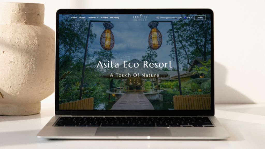 Asita Eco Resort Website
