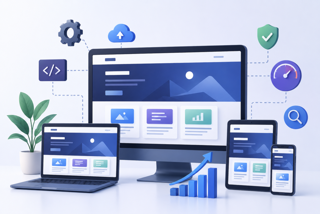 business website development